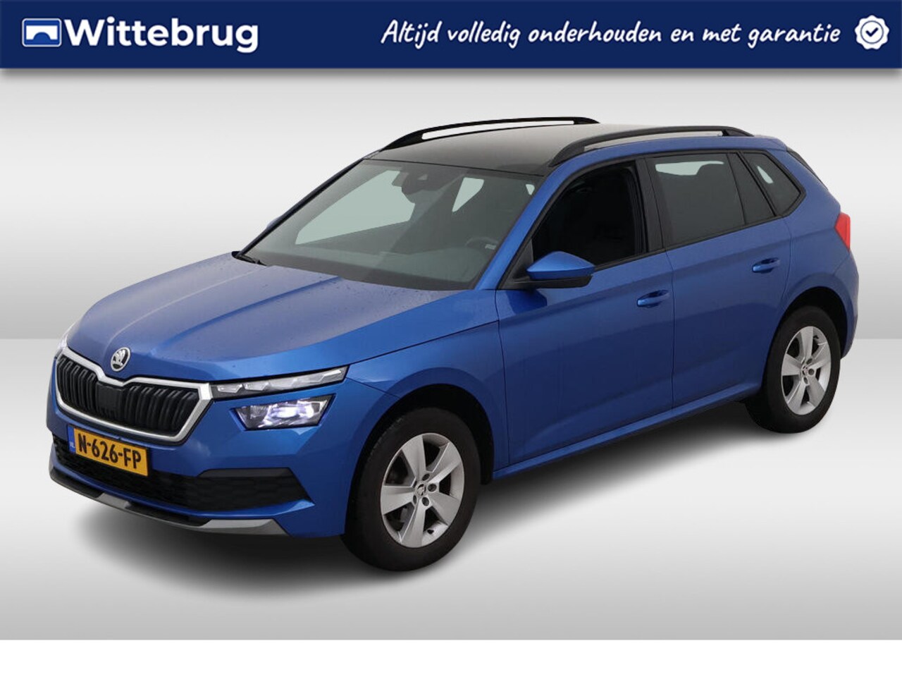 Skoda Kamiq - 1.0 TSI 110pk DSG Sport Business / Panoramadak / Virtual Cockpit / LED/ Navigatie / Camera - AutoWereld.nl