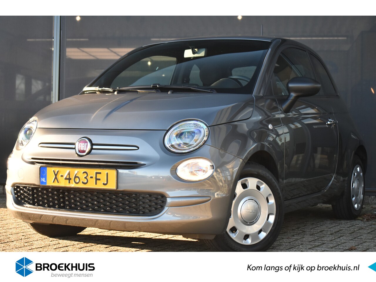 Fiat 500 - 1.0 Hybrid | Navigatie by App | Nieuwstaat! | Cruise Control | Airco | Apple Carplay | And - AutoWereld.nl