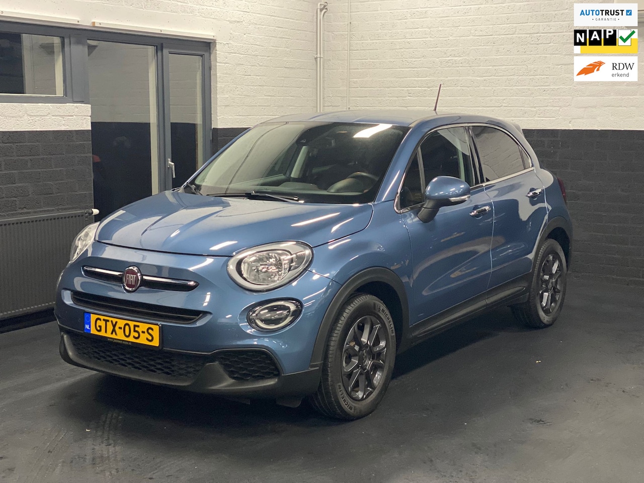 Fiat 500 X - 1.0 GSE Lounge Design, 1/2 leer, dab, camera, climate, cruise - AutoWereld.nl