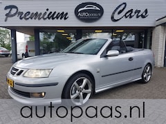 Saab 9-3 Cabrio - 2.0t Vector, ECC, CRUISE, LEER, HIRSCH, 18INCH, ORGINEEL NL, DEALERONDERHOUDEN