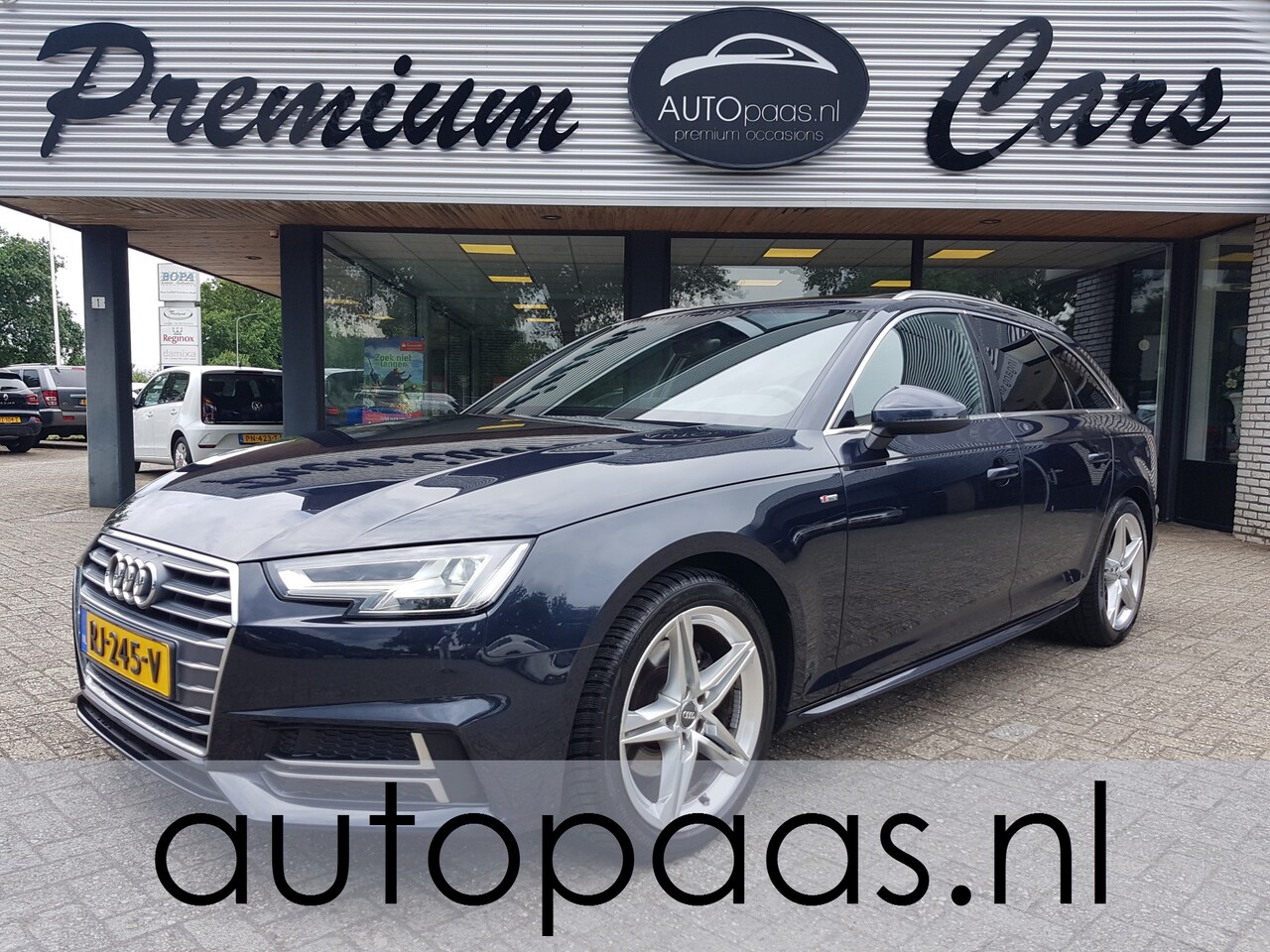 Audi A4 Avant - 2.0 TFSI MHEV Sport S line edition 2.0 TFSI 190PK MHEV Sport S line edition,LEER,PANO,Matrix led,Automaat,org nl, Zeer mooi - AutoWereld.nl