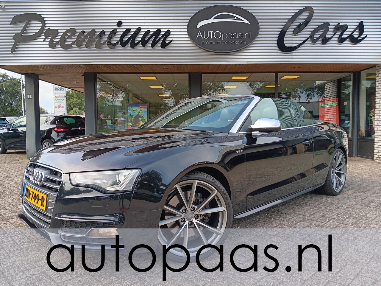 Audi A5 Cabriolet - 3.0 TFSI S5 quattro Pro Line 3.0 TFSI S5 334PK quattro Pro Line,334PK,20inch,adaptive cruise, B&O audio,Nieuwstaat, - AutoWereld.nl