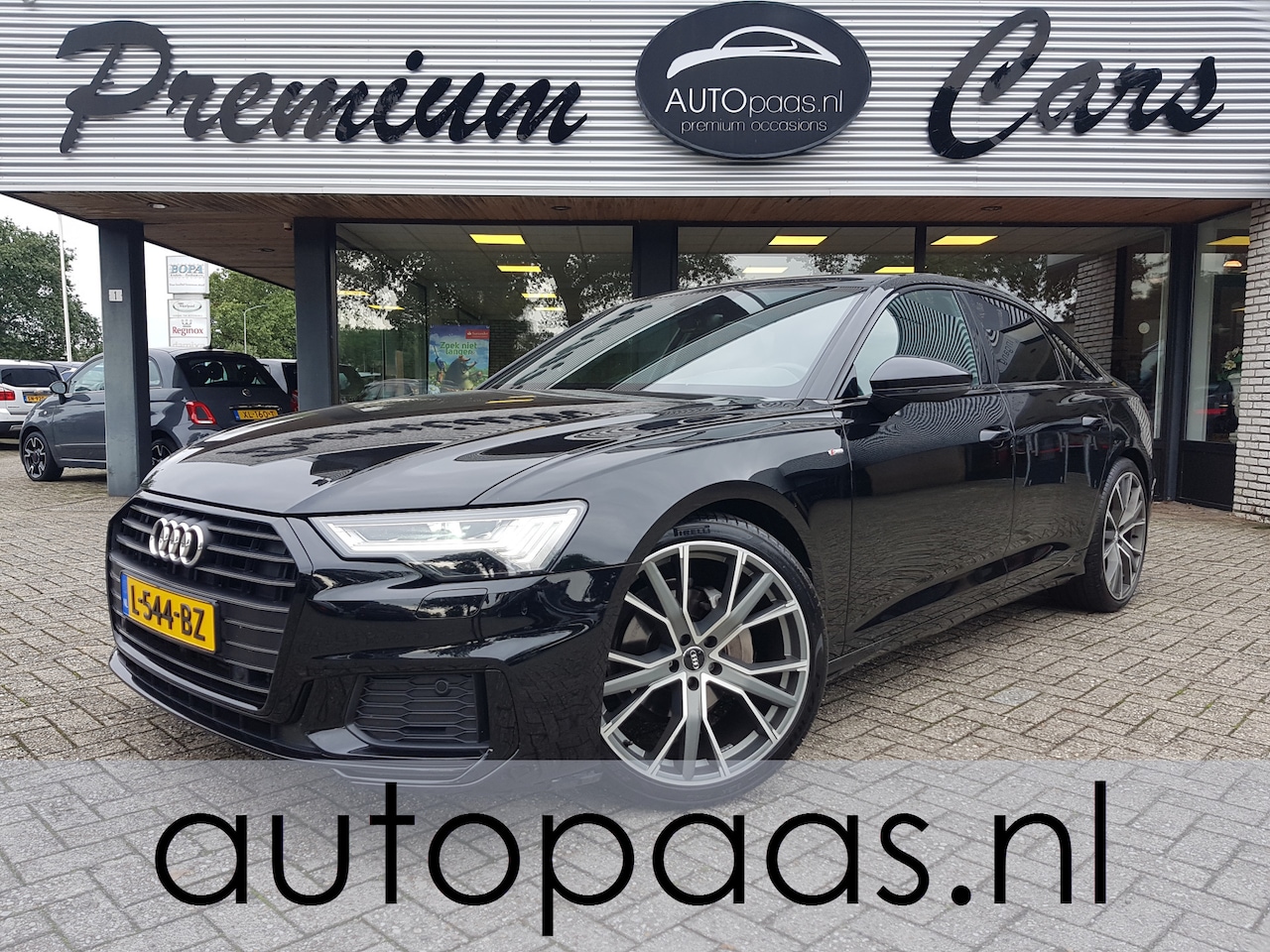 Audi A6 Limousine - 40 TFSI 204PK S-LINE, S-EDITION,21INCH, BLACK PACK! NIEUWSTAAT,TREKHAAK 2021 - AutoWereld.nl