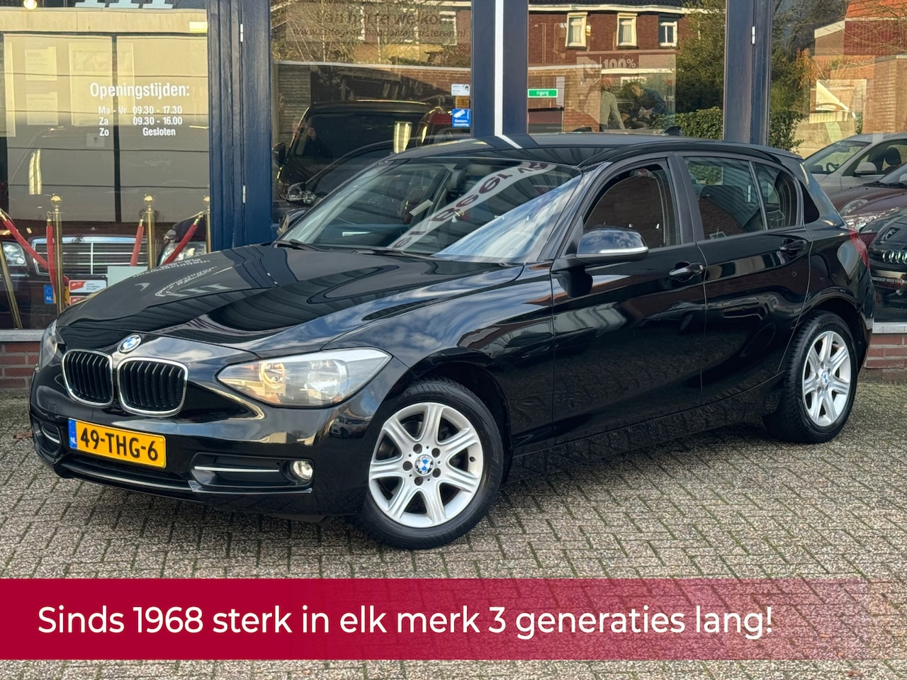 BMW 1-serie - 116i Business 5 deurs 136PK! NL AUTO NAP! Navi l Cruise l LMV l PDC l Airco l MTF-stuur! T - AutoWereld.nl