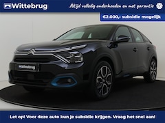 Citroën Ë-C4 - Feel Pack 50 kWh Subsidie Aanvraag Mogelijk | Parkeersensoren en Camera | Climate Control