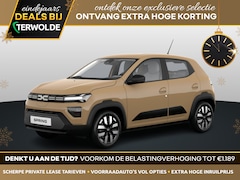 Dacia Spring - Electric 65 1AT Expression | Cruise Control met snelheidsbegrenzer | ISOFIX-bevestigingssy