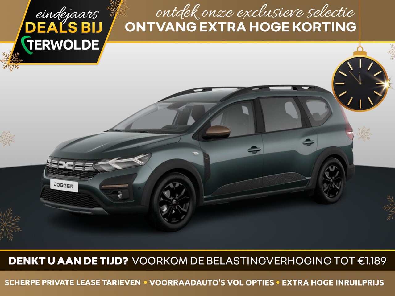 Dacia Jogger - Hybrid 140 6DCT Extreme 7-zits | Achteruitrijcamera | Bekleding ‘Extreme’ met rode details - AutoWereld.nl