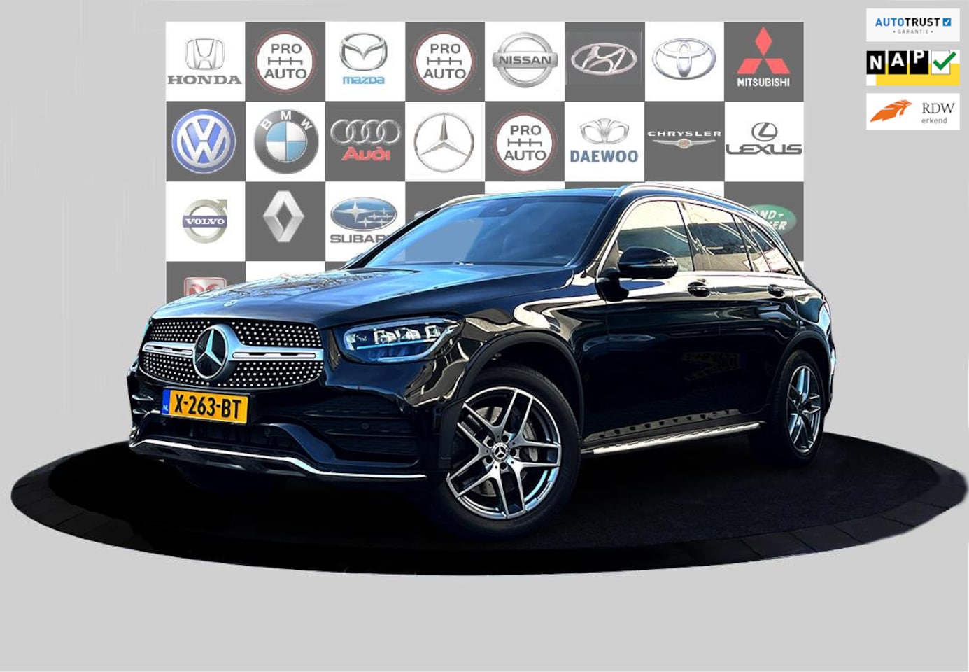 Mercedes-Benz GLC-klasse - 200 4MATIC Premium Plus Panorama_ACC_Trekh_Led_Cam - AutoWereld.nl