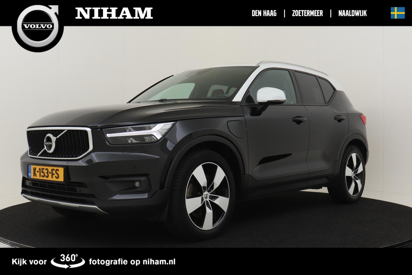 Volvo XC40 - T5 TWIN ENGINE MOMENTUM PRO *UNIEK!* -PANO.DAK|360°CAM|ELEK.STOELEN|HK-AUDIO|TREKHAAK - AutoWereld.nl