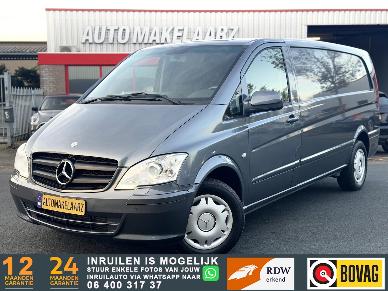 Mercedes-Benz Vito - 122 CDI 3.0 V6 EXTRA LANG AUTOMAAT TOP STAAT PDC - AutoWereld.nl