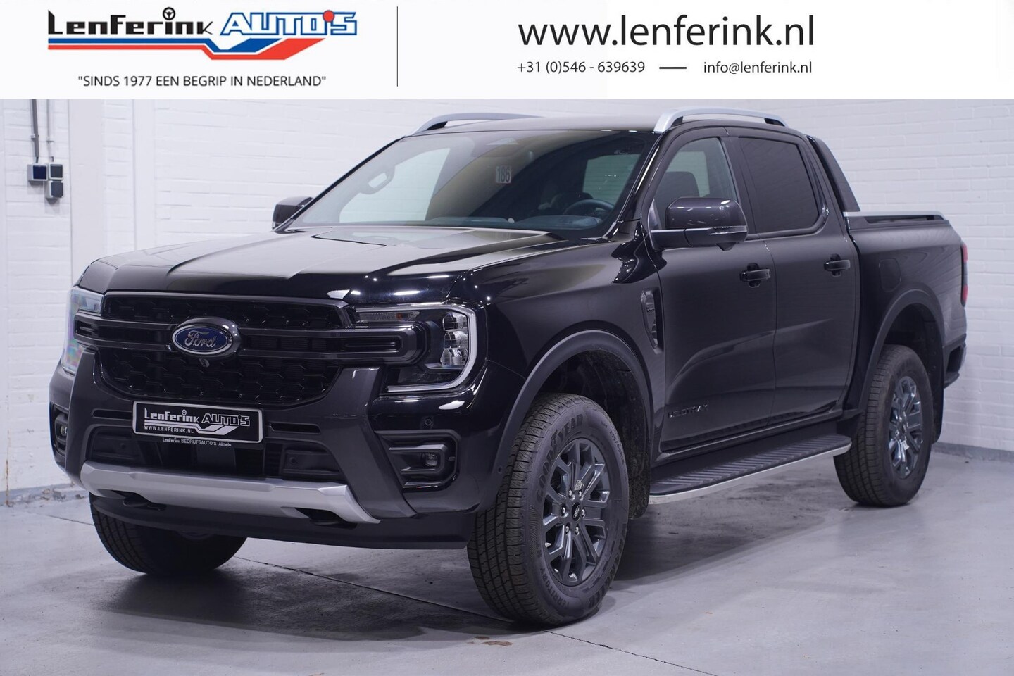 Ford Ranger - 2.0 TDCi 205 pk Wildtrack Aut. 2-Zits Navi, LED Rollo Laadruimte, Leder Zwart, 360 Camera, - AutoWereld.nl