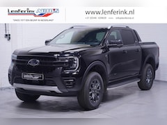 Ford Ranger - 2.0 TDCi 205 pk Wildtrack Aut. 2-Zits Navi, LED Rollo Laadruimte, Leder Zwart, 360 Camera,