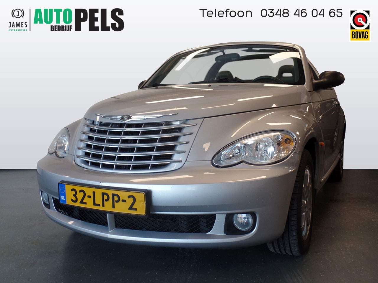 Chrysler PT Cruiser Cabrio - 2.4i Limited Lederen bekleding,  Elek stoel, Elek dak, Elek spiegels, Clima controle, Lm v - AutoWereld.nl