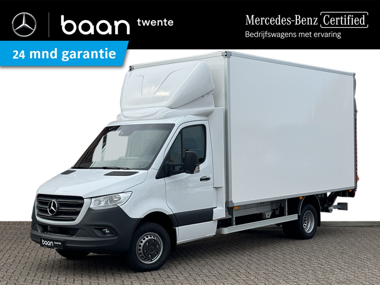 Mercedes-Benz Sprinter - 517 Bakwagen + Laadklep | Direct leverbaar | Meubelbak - AutoWereld.nl