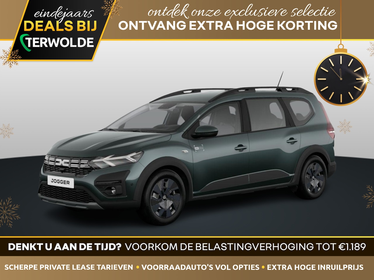 Dacia Jogger - TCe 100 ECO-G 6MT Expression 7-zits | Achteruitrijcamera | Bekleding Expression | Cruise C - AutoWereld.nl