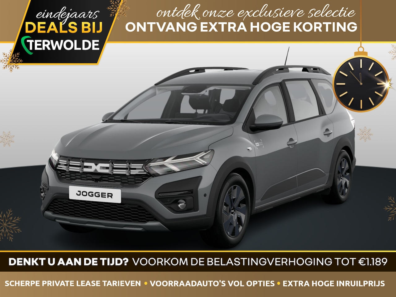 Dacia Jogger - TCe 100 ECO-G 6MT Expression 5-zits | Achteruitrijcamera | Bekleding Expression | Cruise C - AutoWereld.nl