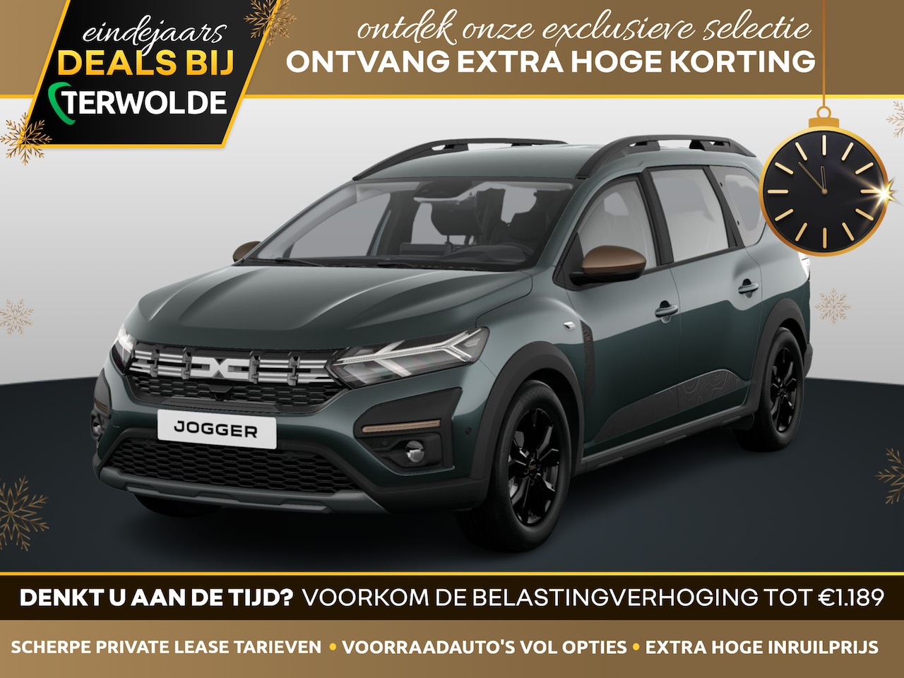 Dacia Jogger - TCe 100 ECO-G 6MT Extreme 7-zits | Achteruitrijcamera | Bekleding ‘Extreme’ met rode detai - AutoWereld.nl