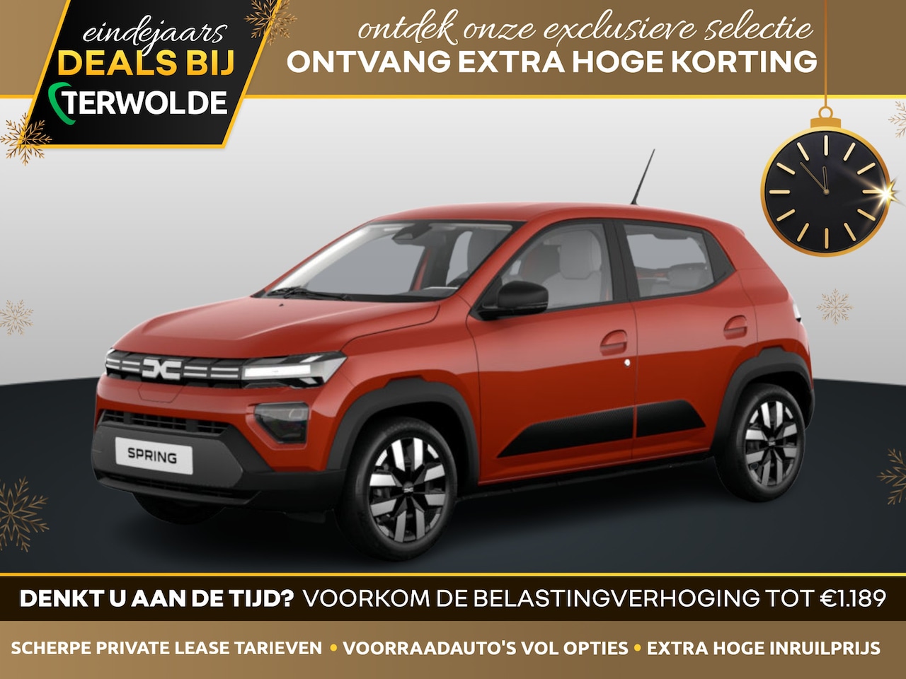 Dacia Spring - Electric 65 1AT Expression | Cruise Control met snelheidsbegrenzer | ISOFIX-bevestigingssy - AutoWereld.nl