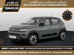 Dacia Spring - Electric 65 1AT Expression | Cruise Control met snelheidsbegrenzer | ISOFIX-bevestigingssy