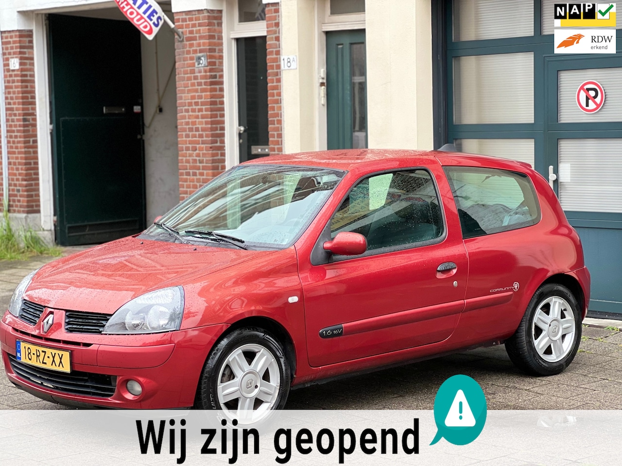 Renault Clio - 1.6-16V Community-airco-elek ramen - AutoWereld.nl