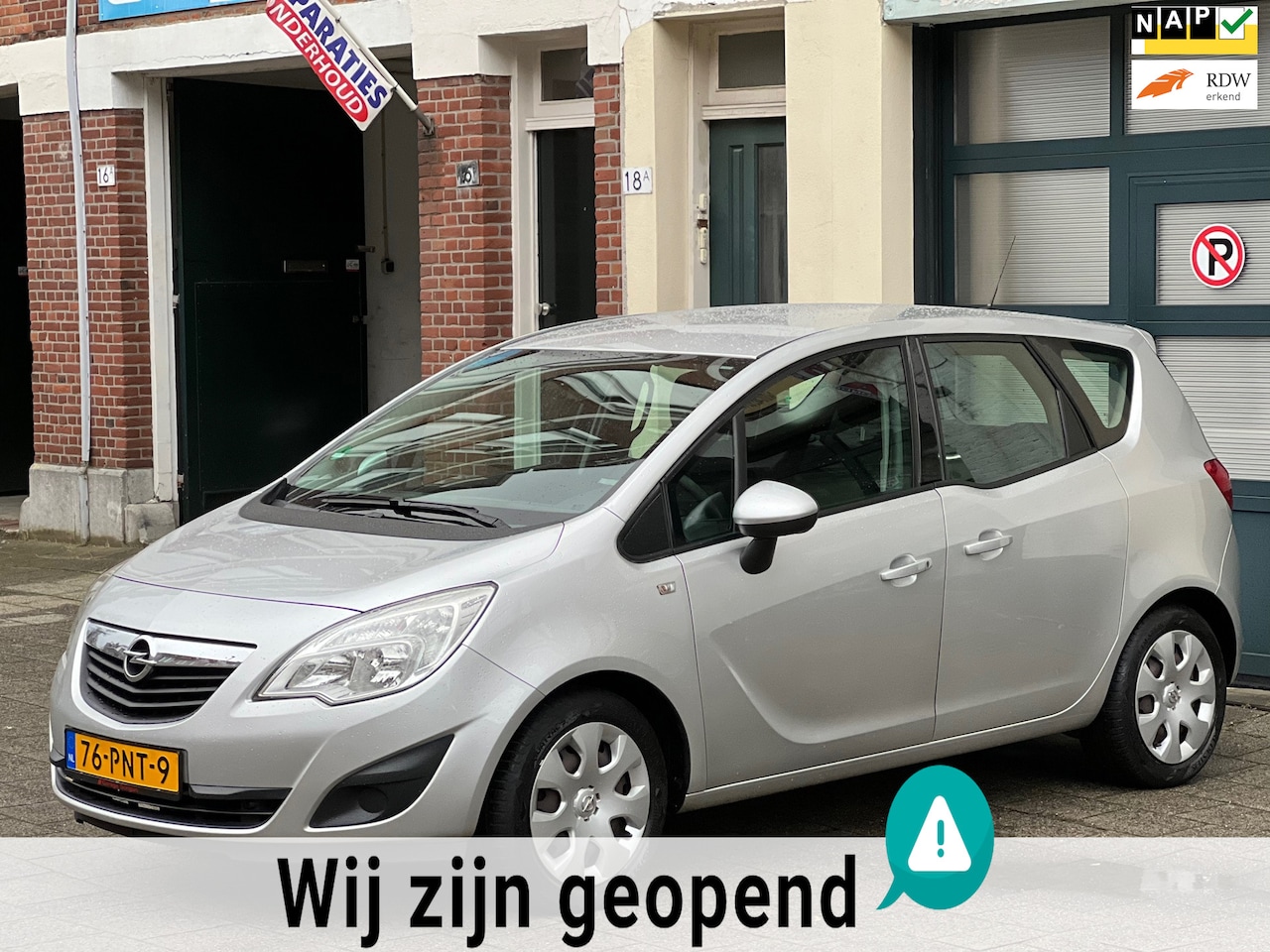 Opel Meriva - 1.4 Turbo Edition-airco-elek ramen - AutoWereld.nl