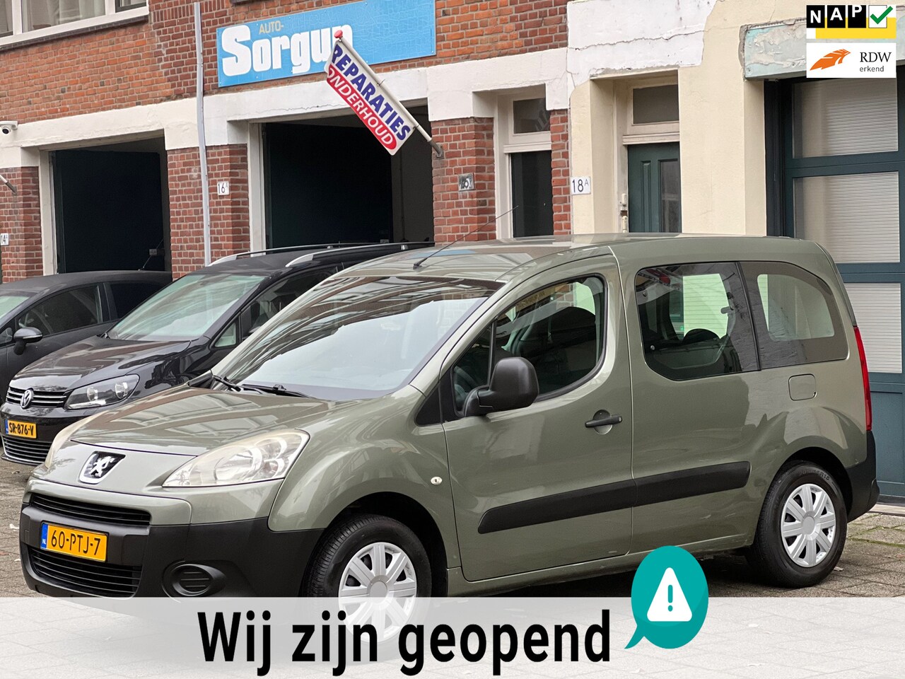 Peugeot Partner Tepee - 1.6 XR-elek ramen-1 jaar apk - AutoWereld.nl