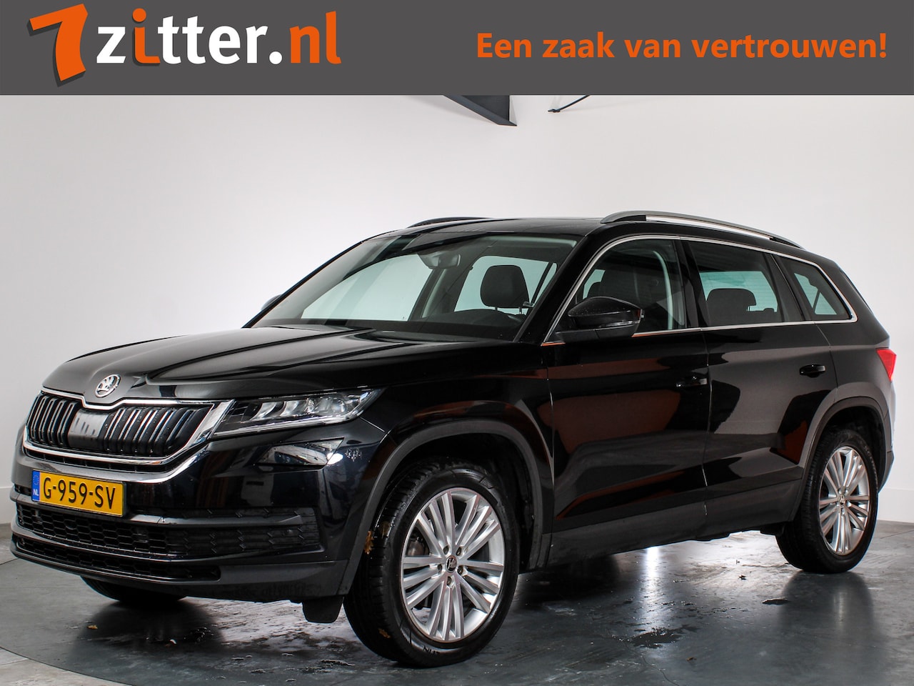 Skoda Kodiaq - 1.5 TSI Limited Business Edition 7-Persoons, Panoramdak, Navigatie, Camera, Alcantara, Cru - AutoWereld.nl