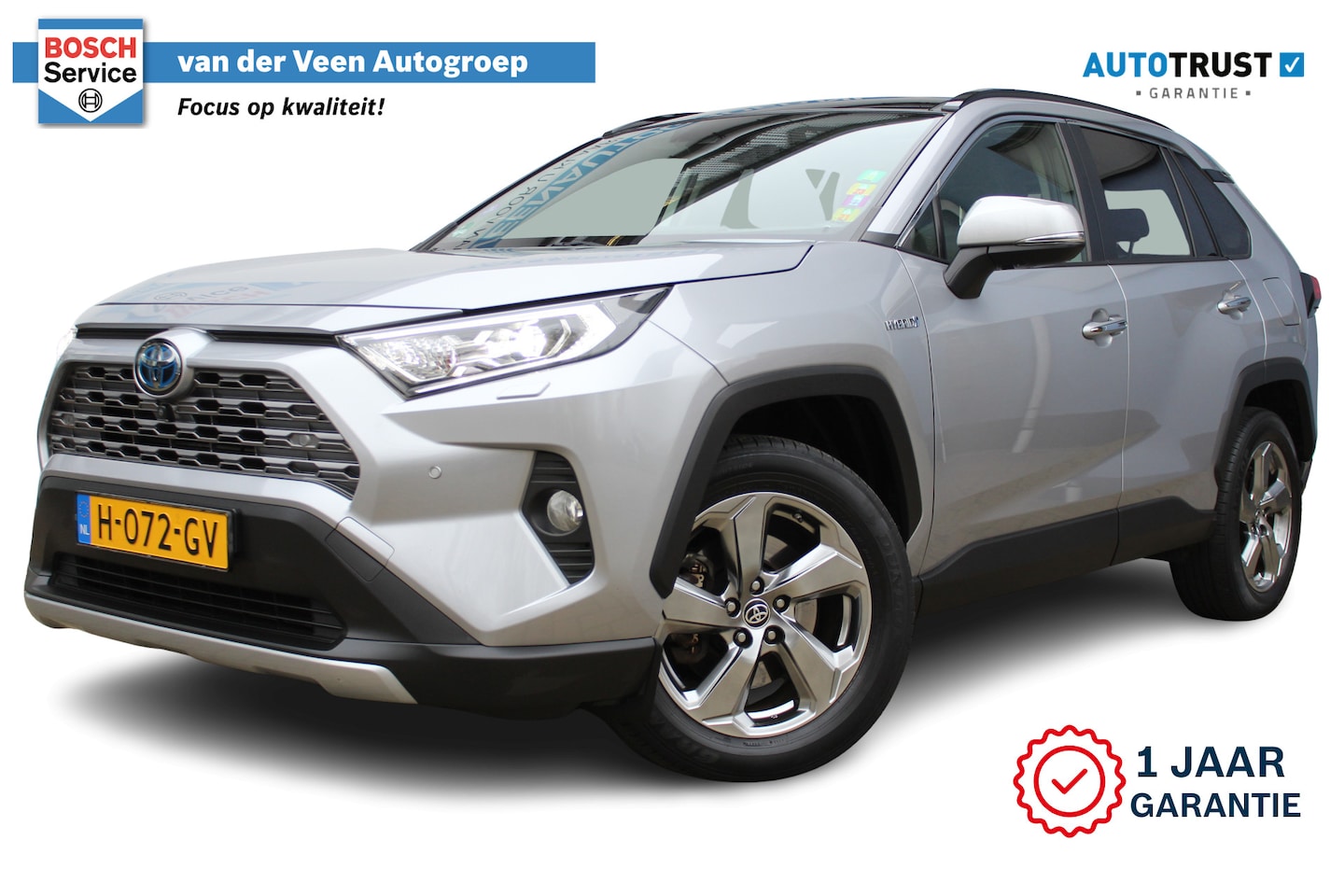 Toyota RAV4 - 2.5 Hybrid AWD Executive | Incl. 12 maanden Garantie | 1e Eigenaar | Alarmsysteem | Panora - AutoWereld.nl