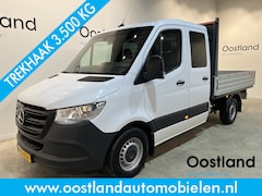 Mercedes-Benz Sprinter - 315 CDI L2 RWD DC Dubbel Cabine Open Laadbak / Euro 6 / Trekhaak 3500 KG / Airco / 12.000