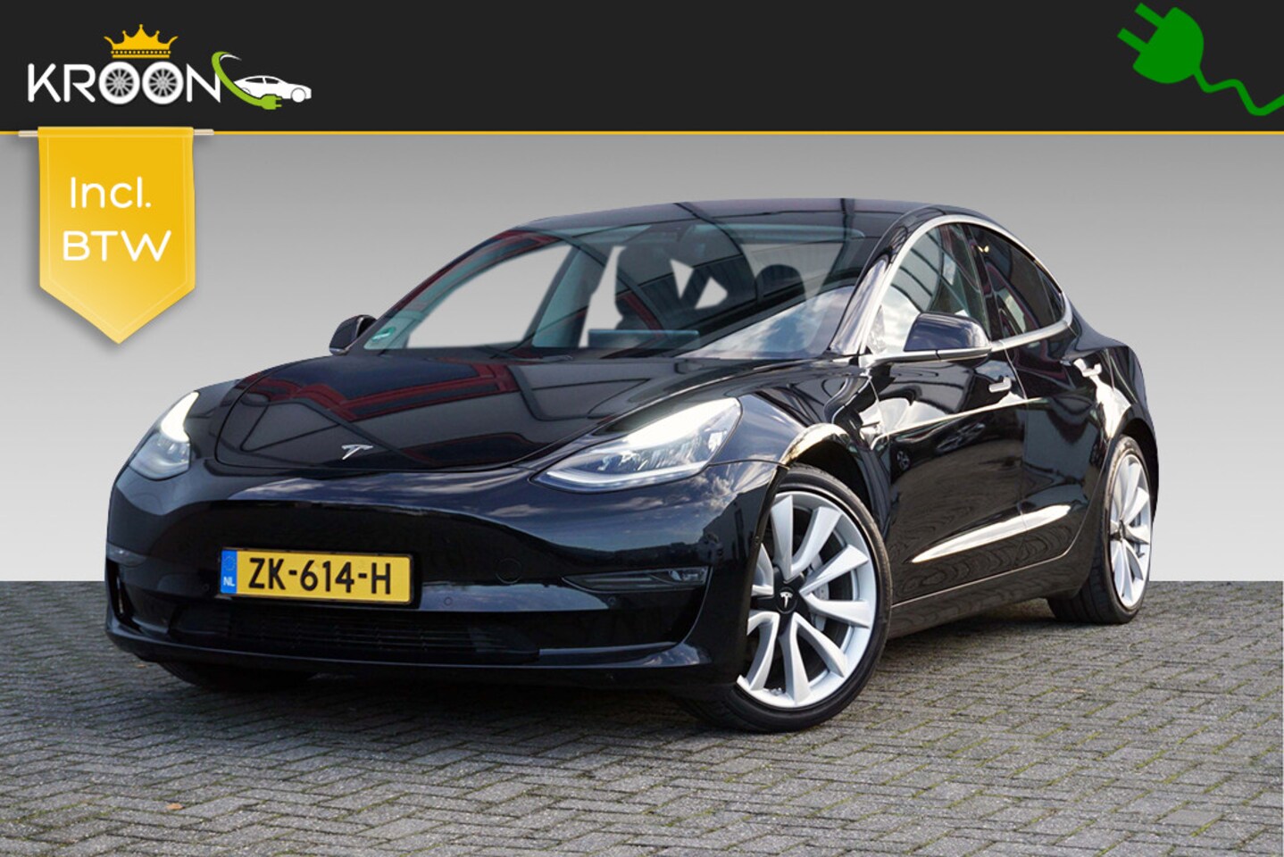 Tesla Model 3 - Long Range RWD Long Range AWD 75kWh Trekhaak Autopilot - AutoWereld.nl