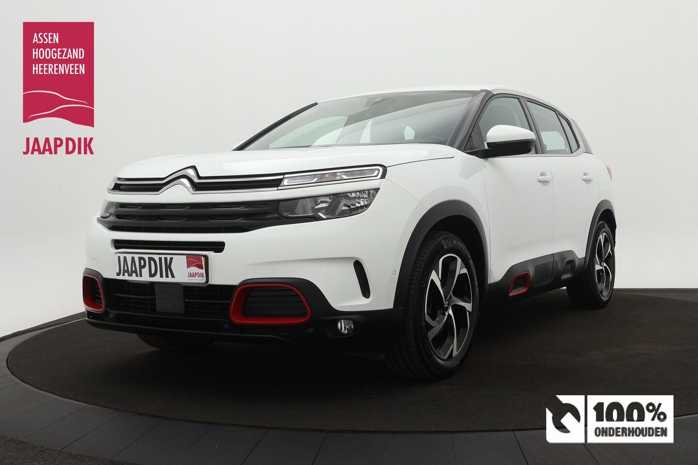 Citroën C5 Aircross - BWJ 2020 1.2 131 PK PureTech Business TREKHAAK / VOORRUITVERW. / LANE ASSIST / APPLE CARPL - AutoWereld.nl