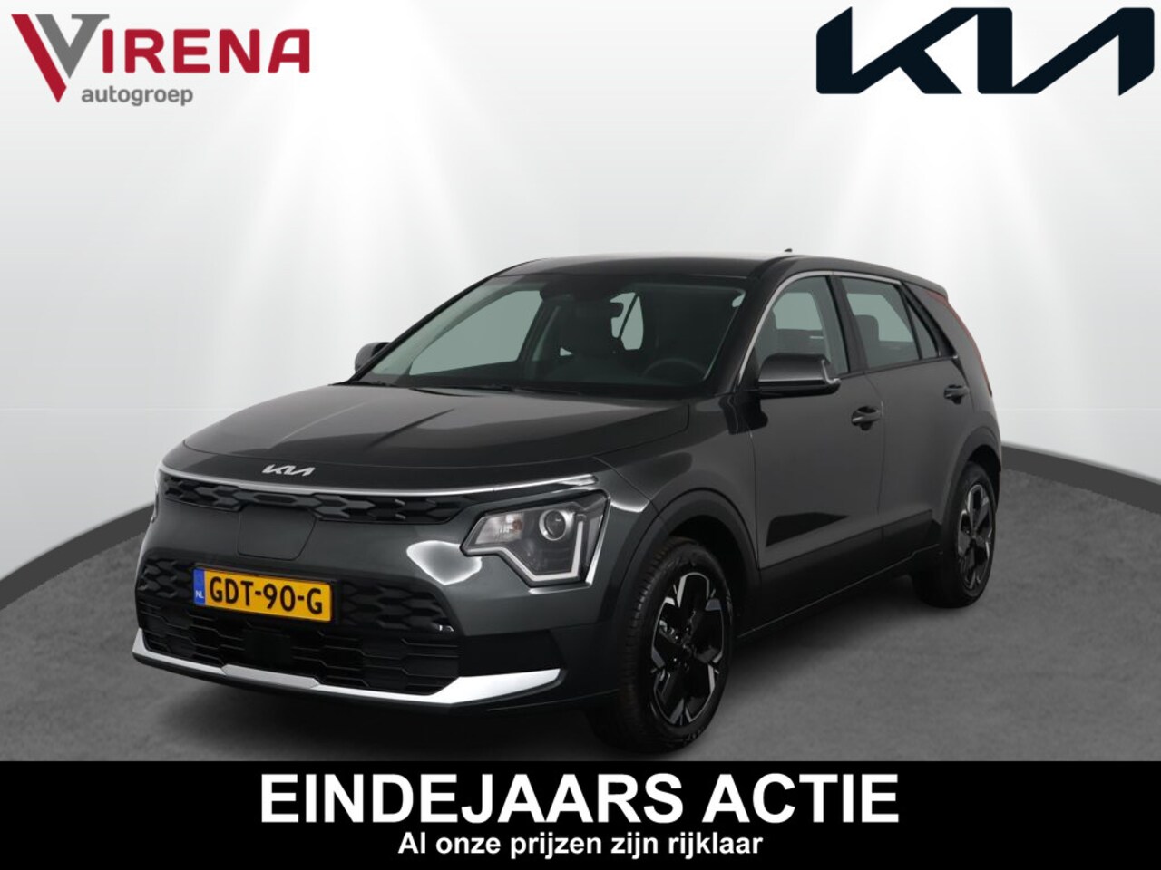 Kia Niro EV - Light Edition 64.8 kWh - Nu of nooit *€ 3.240,- korting ( *inclusief SEPP subsidie ) - App - AutoWereld.nl