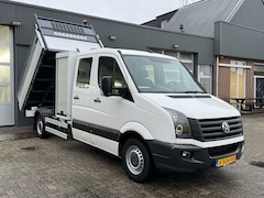 Volkswagen Crafter - 2.0 TDI Maxi Kipper 3500kg trekgewicht Euro 6 Airco Cruise controle 6-Persoons Telefoonver