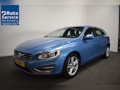 Volvo V60 - 2.0 D4 190pk AUT8 Summum Trekhaak/ Leer/ Stoelverw./ Verwarmde voorruit/ Navi/ Cruise