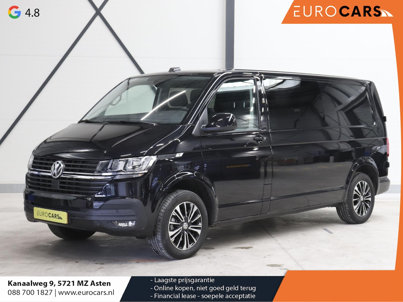 Volkswagen Transporter - 2.0 TDI L2H1 Highline Automaat Dubbele Cabine Airco  Navi Parkeersensoren Camera - AutoWereld.nl