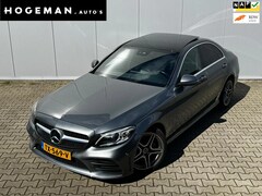 Mercedes-Benz C-klasse - C180 FACELIFT AMG PANORAMADAK LEDER STOELVERWARMING NAP NEDERLANDSE AUTO LET OP 2018