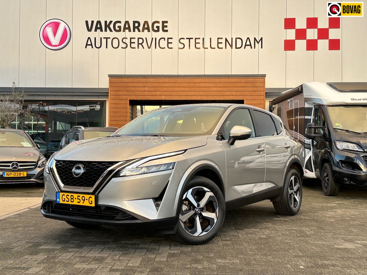 Nissan Qashqai - 1.3 MHEV Xtronic N-Connecta|Rijklaar|Groot Scherm|360 Camera|Stoel/Stuur Verw|Carplay - AutoWereld.nl