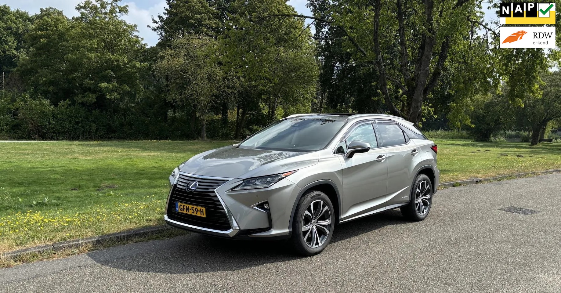 Lexus RX 450h - Lexus onderhouden. Stoelkoeling-Schuifdak - AutoWereld.nl