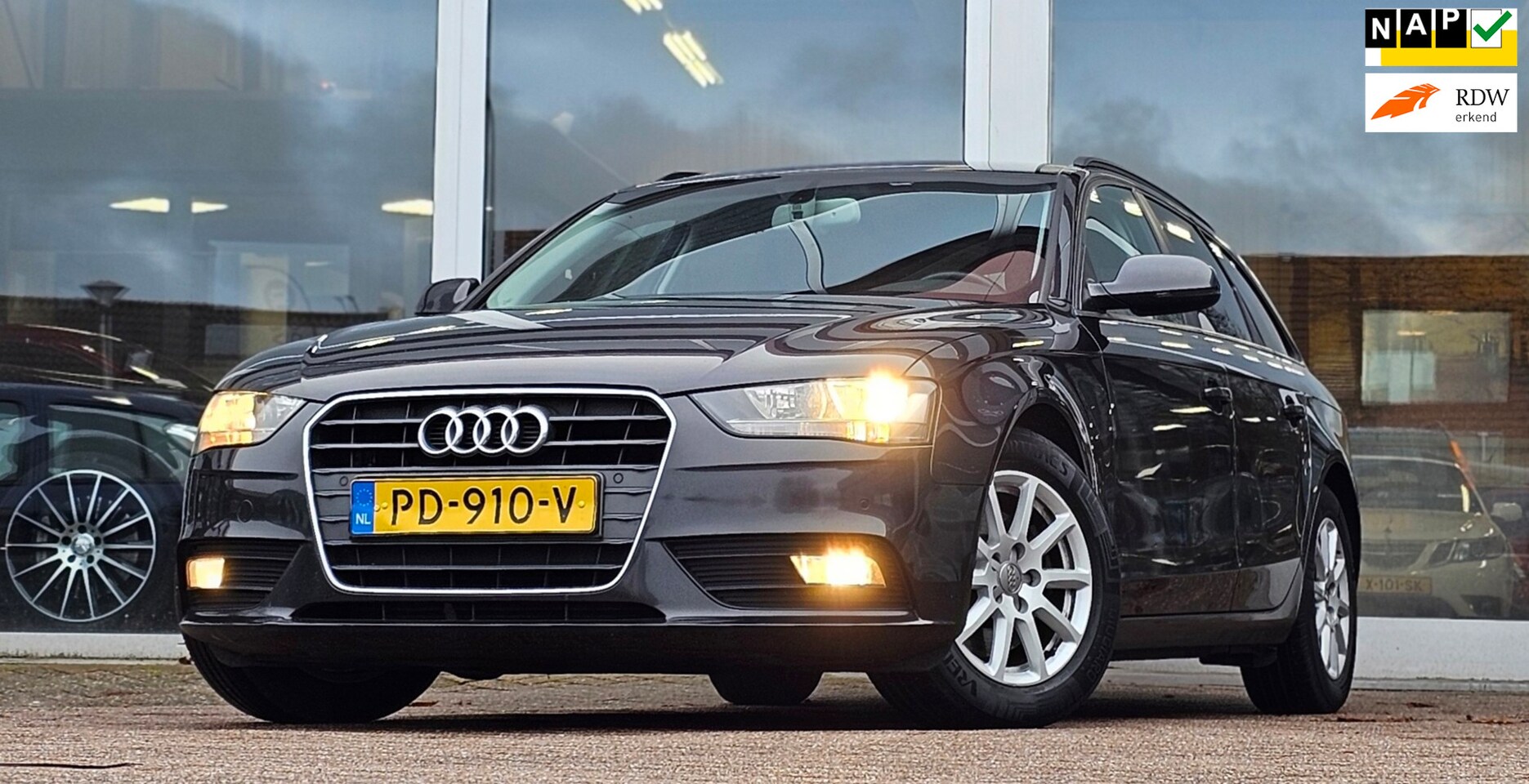 Audi A4 Avant - 2.0 TDIe Pro Line Clima Navi Stoelverw. Mooi! - AutoWereld.nl