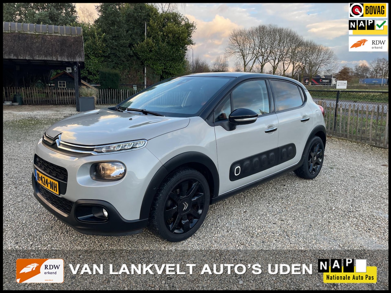 Citroën C3 - 1.2 110pk Shine Apple Carplay, Climate, LED, Keyless - AutoWereld.nl