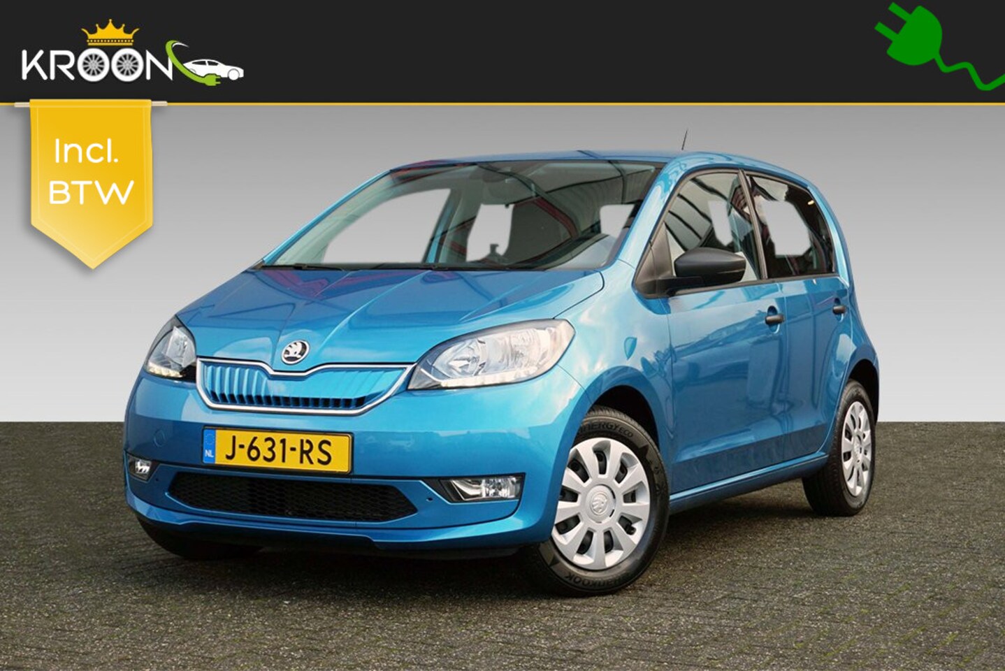 Skoda Citigo e-iV - EV 37kWh 250KM Testrapport Accu € 2.000,- Subsidie - AutoWereld.nl