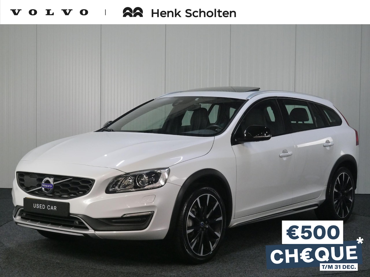 Volvo V60 Cross Country - 2.0 T5 Polar+ Schuif/Kanteldak, trekhaak, Lederen bekleding - AutoWereld.nl