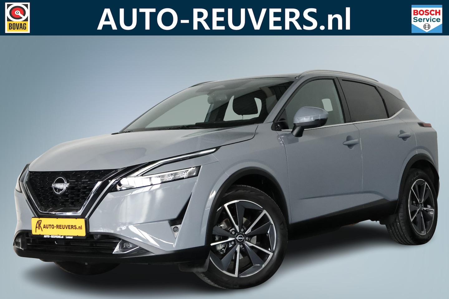 Nissan Qashqai - 1.3 MHEV Xtronic Tekna / Panorama / HUD / Carplay / Leder / Nav - AutoWereld.nl