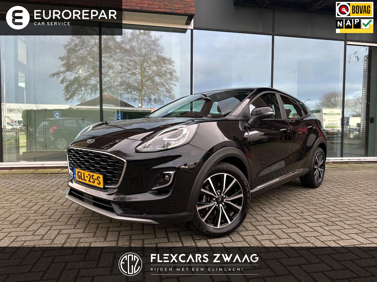 Ford Puma - 1.0 EcoBoost 155PK Hybrid Titanium - Apple / Android media - Winterpakket - Parkeerhulp - AutoWereld.nl