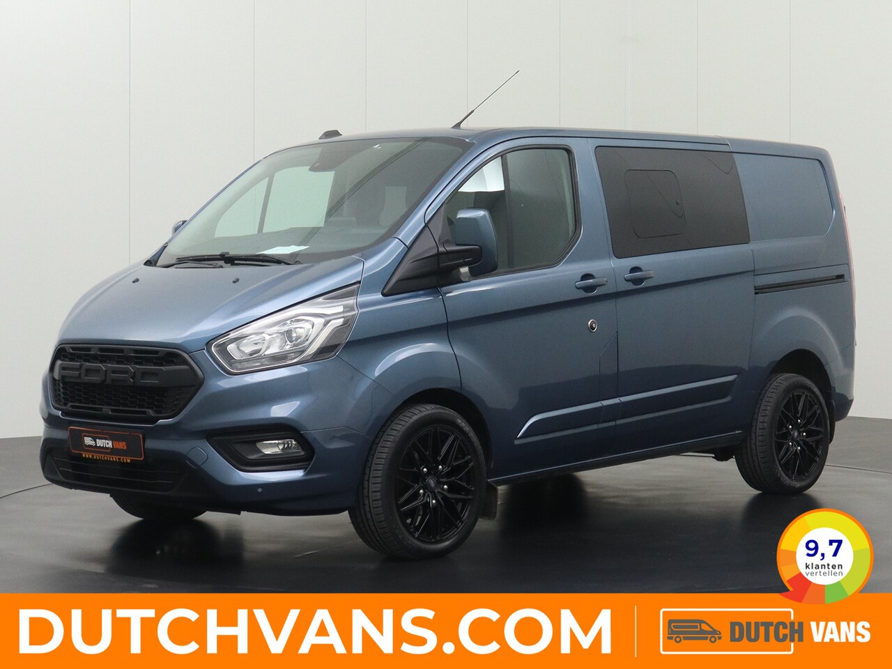 Ford Transit Custom - 2.0TDCI 130PK Automaat Dubbele Cabine Raptor | 2xSchuifdeur | Navigatie | Camera | Betimme - AutoWereld.nl