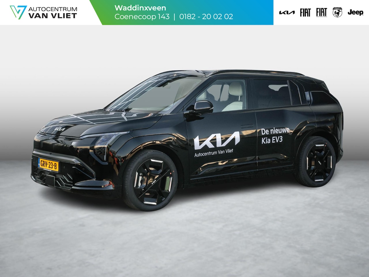 Kia EV3 - GT-PlusLine 81.4 kWh Beschikbaar in overleg l Stoel en stuurverwarming  l Schuif kantel da - AutoWereld.nl