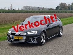 Audi A4 Avant - 40 TFSI Sport S line edition | Nieuwstaat | NL | 191 PK | Goed onderhouden | 1/2 Leer | 18