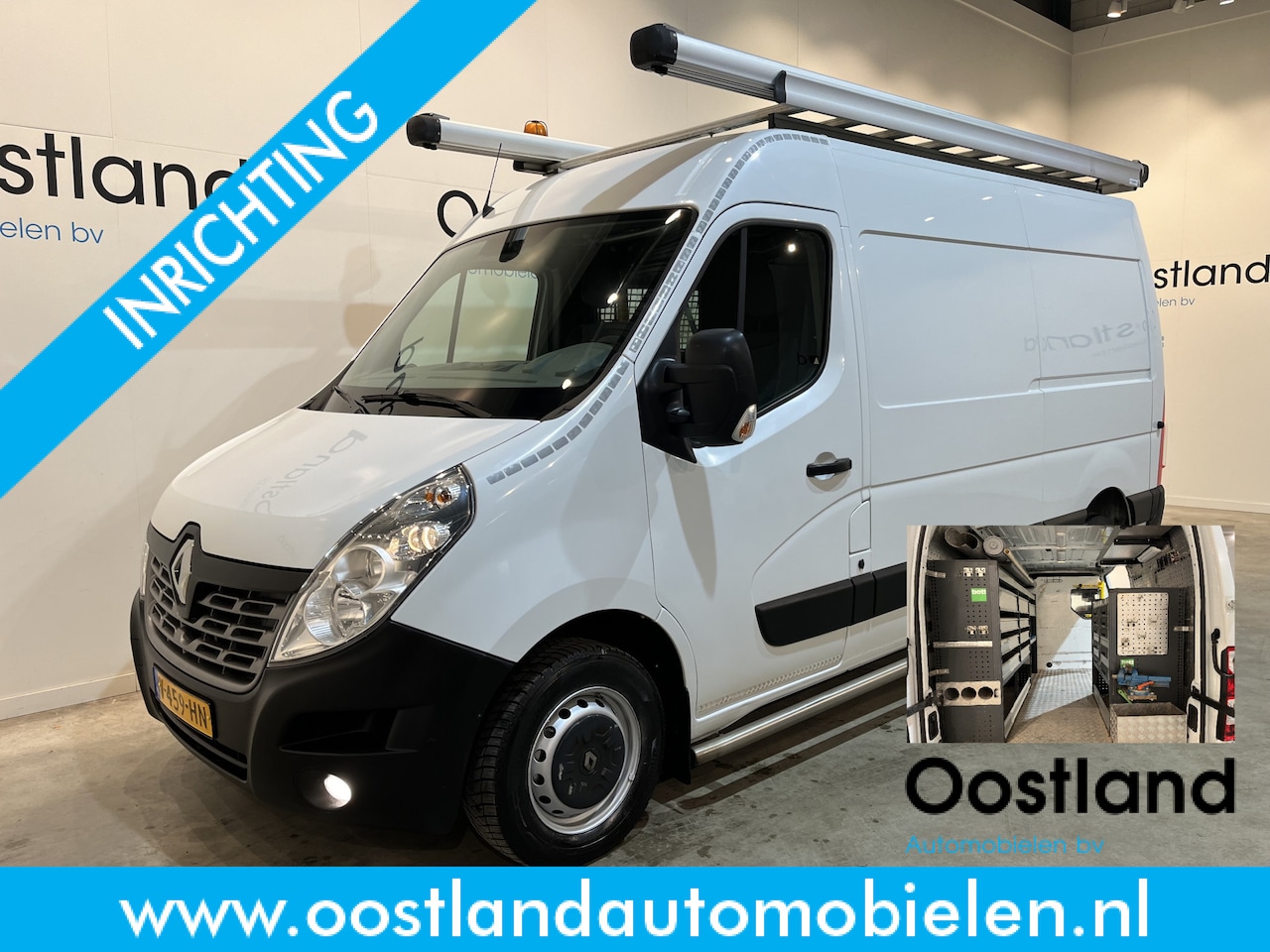 Renault Master - 2.3 dCi L2H2 130 PK / Servicebus / Bott Inrichting / Euro 6 / Airco / Navigatie / Trekhaak - AutoWereld.nl