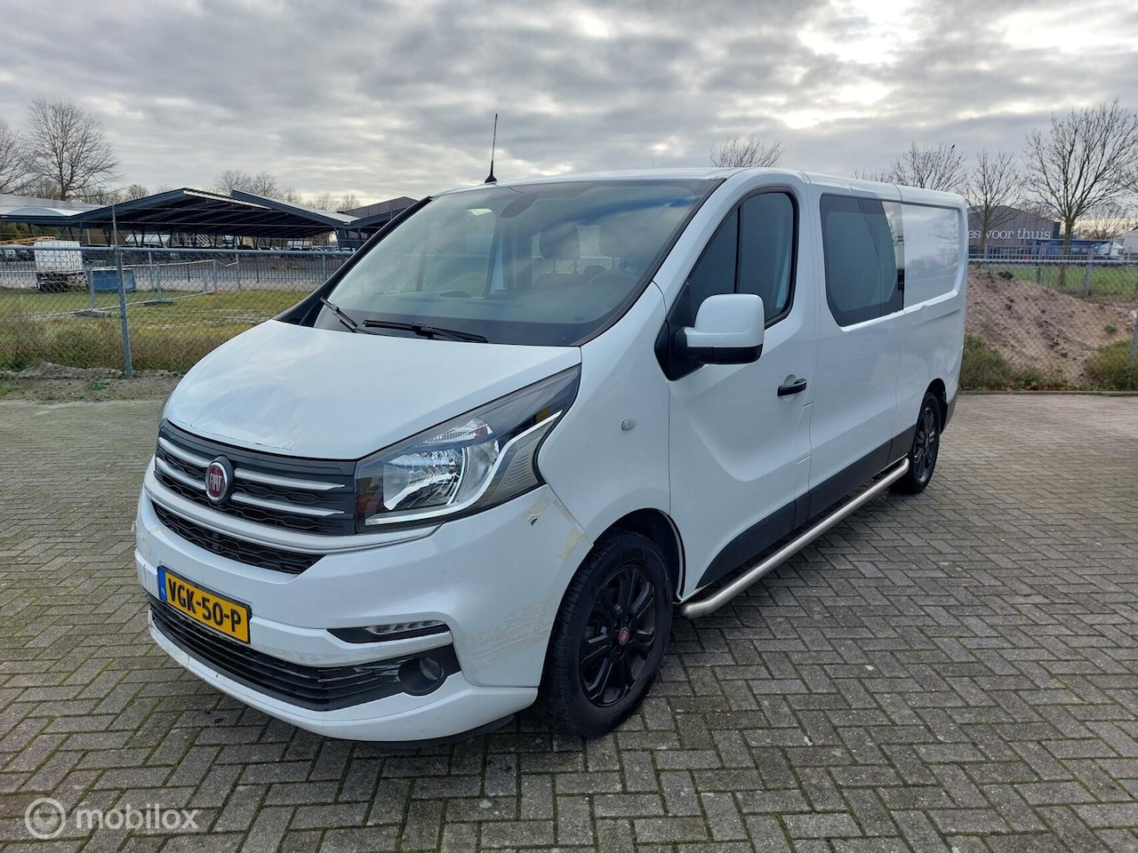 Fiat Talento - 2.0 MultiJet L2H1 Dubbel cab. Lichte v-schade - AutoWereld.nl