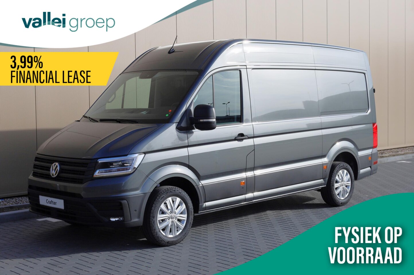 Volkswagen Crafter - 2.0 TDI EU6 140PK DSG Exclusive L3 GVW 3.5T WB 3640mm | Trekhaak | Navi | ACC | DAB | 17 i - AutoWereld.nl